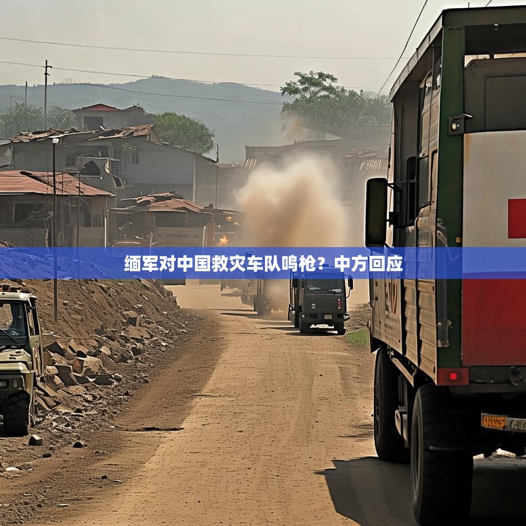 缅军对中国救灾车队鸣枪？中方回应