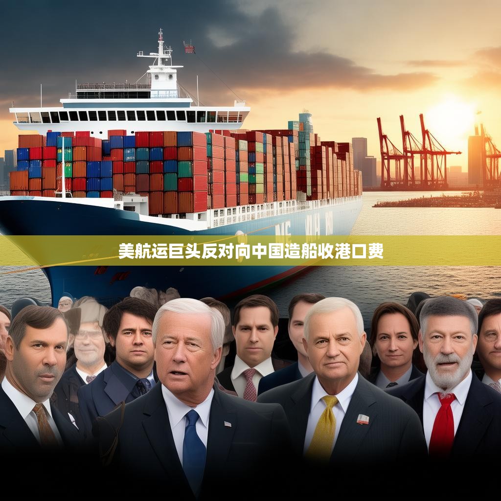 美国航运巨头反对对中国造船收取港口费