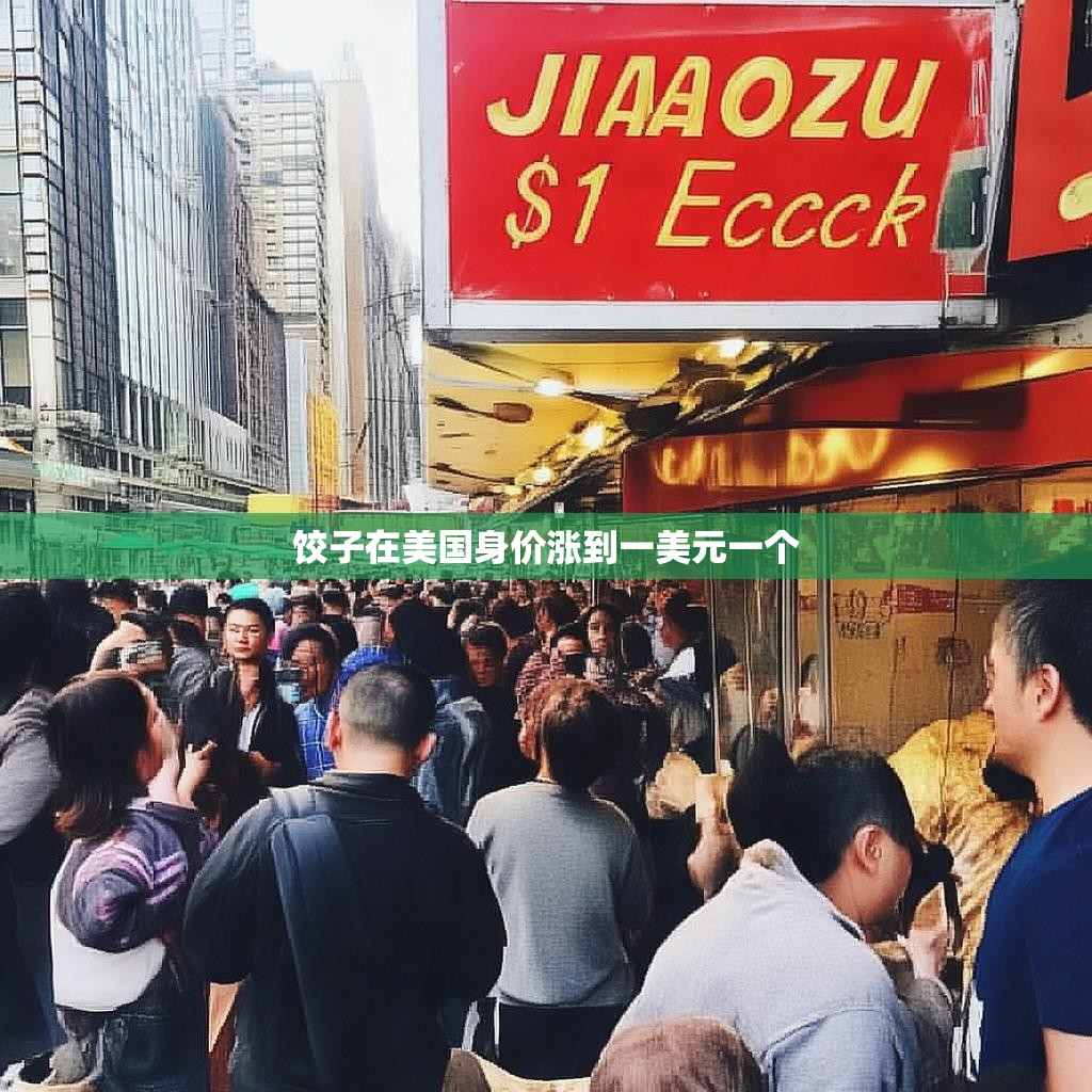 饺子在美国身价涨到一美元一个