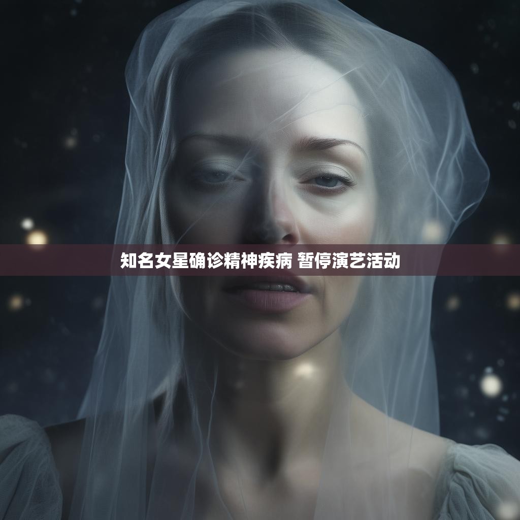 知名女星确诊精神疾病 暂停演艺活动