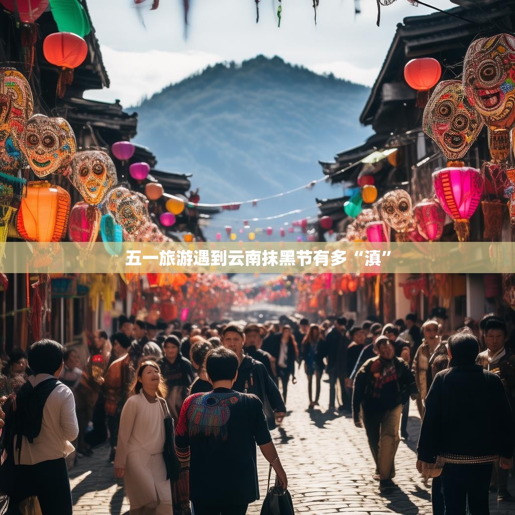 五一旅游遇见云南神秘抹黑节