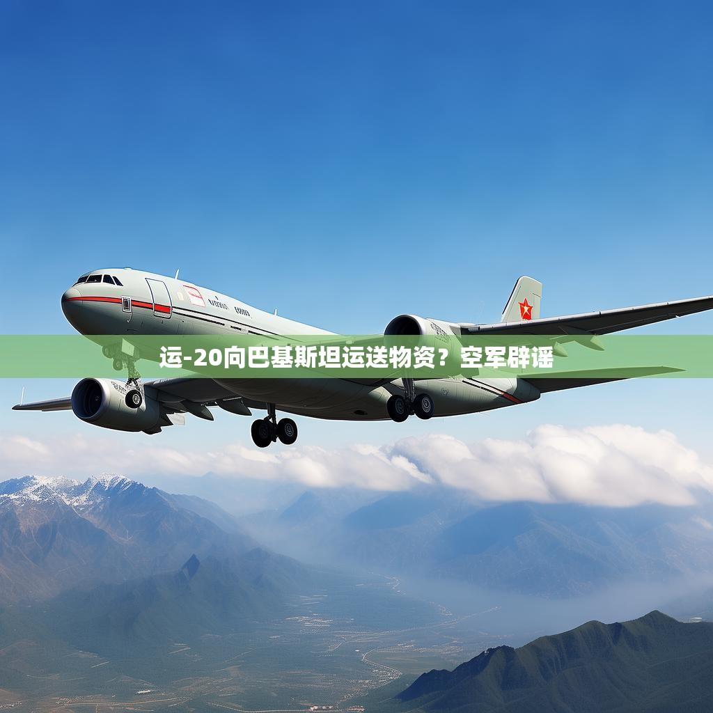运-20向巴基斯坦运送物资？空军辟谣