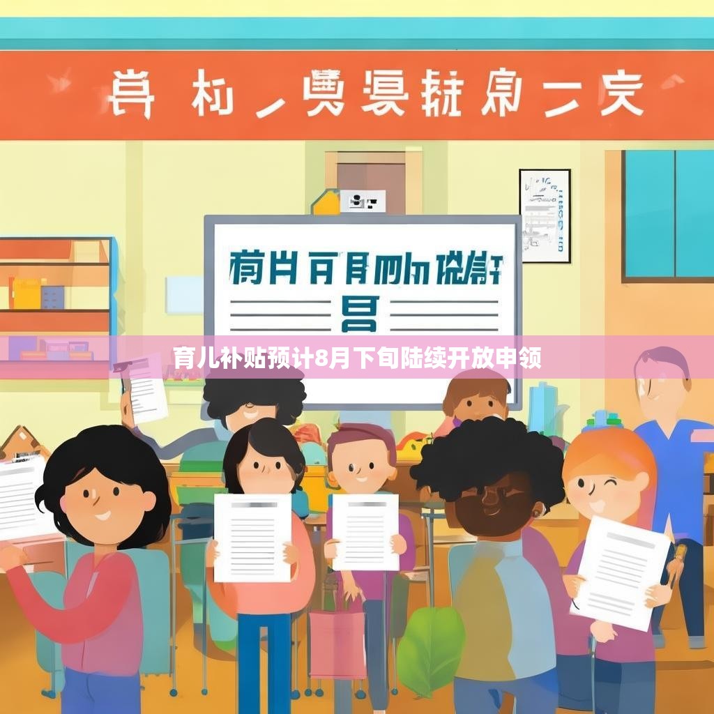 育儿补贴预计8月下旬陆续开放申领