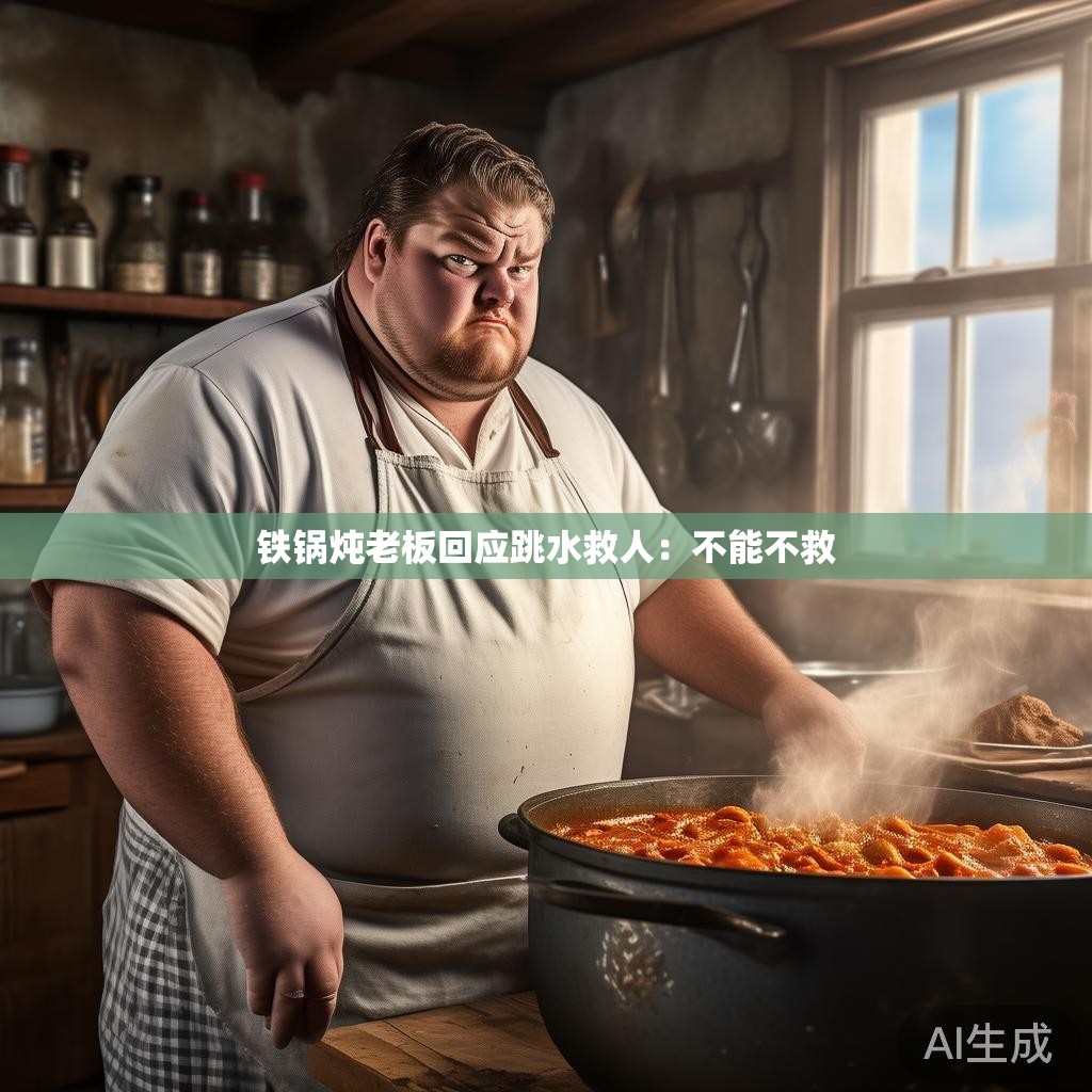 铁锅炖老板回应跳水救人:不能不救 铁锅炖老板回应跳水救人:不能不救