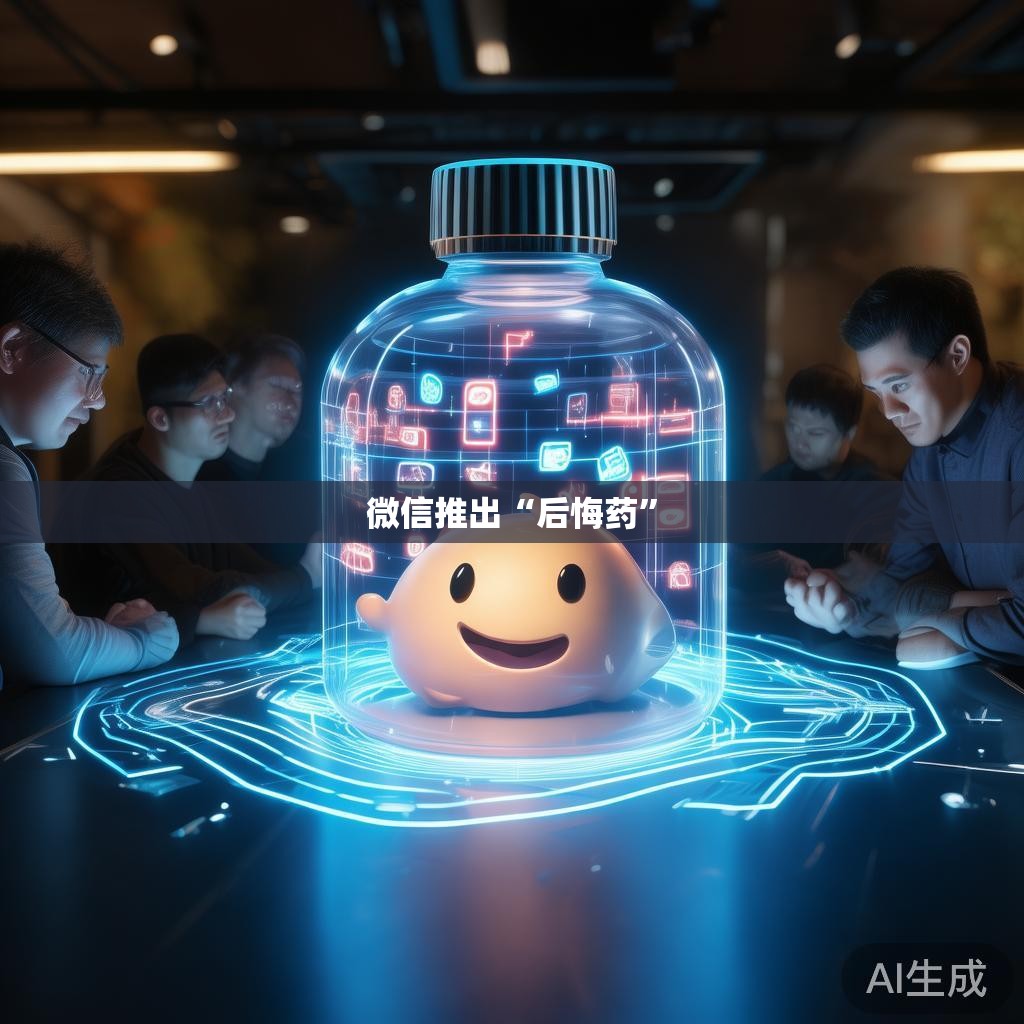 微信推出“后悔药” 微信推出“后悔药”