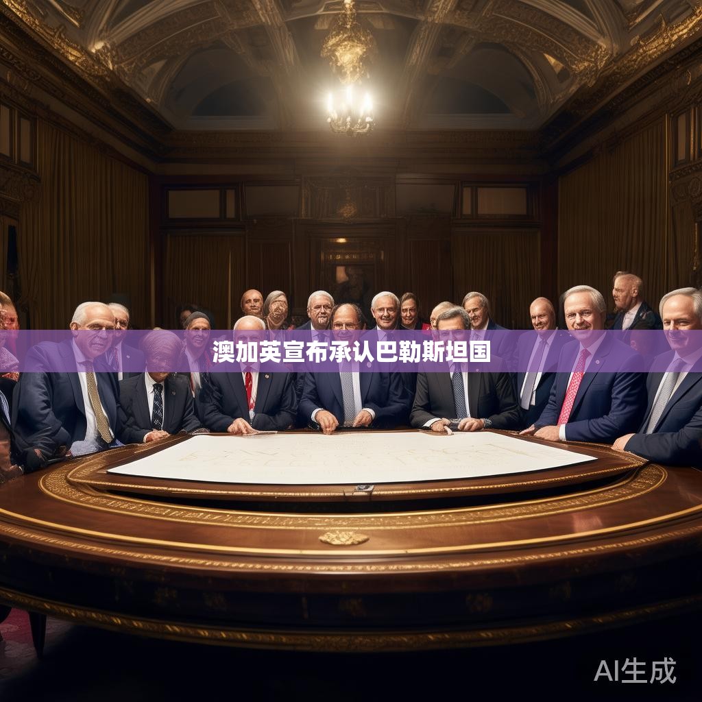 全球关注:澳加英的承认 澳加英承认巴勒斯坦国的全球反响