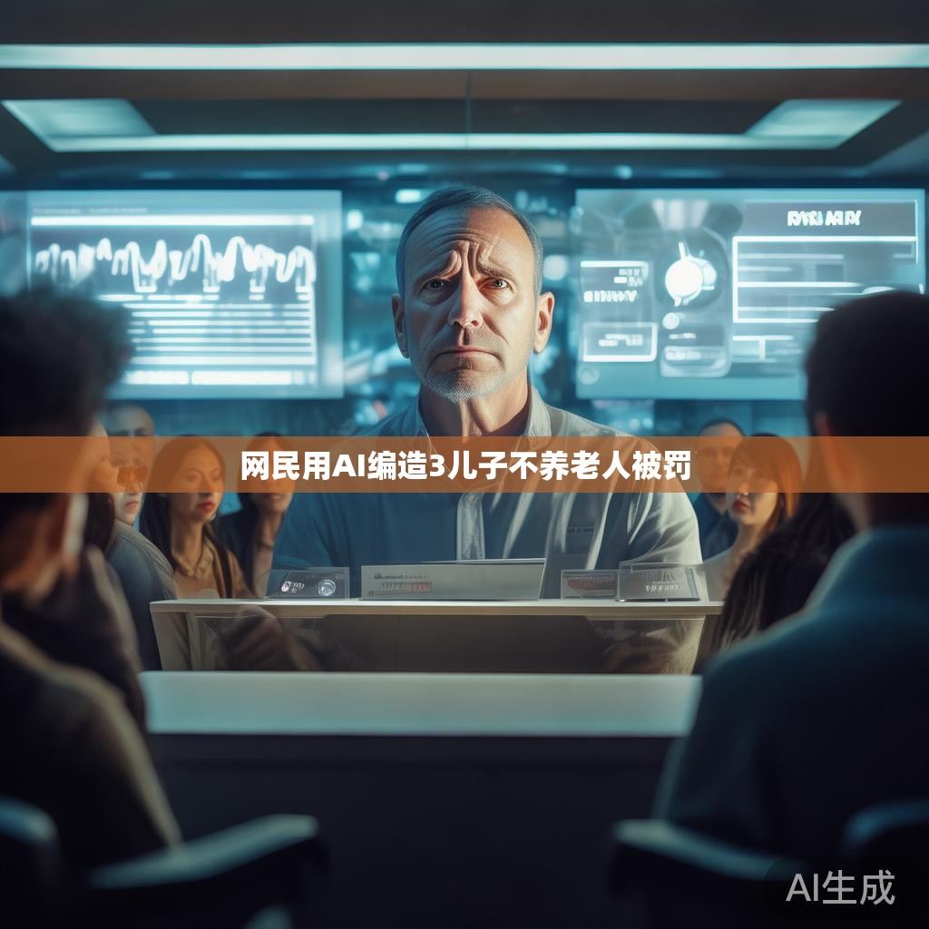 AI编造谣言事件：三儿子不养老人被罚