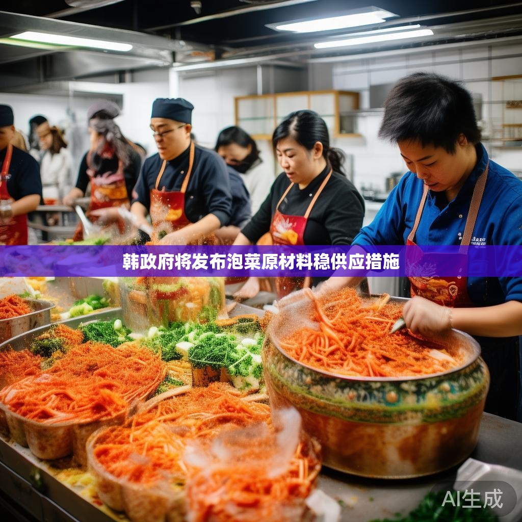 韩国政府积极行动,保障泡菜原材料供应 韩国政府发布的泡菜原材料稳供应措施