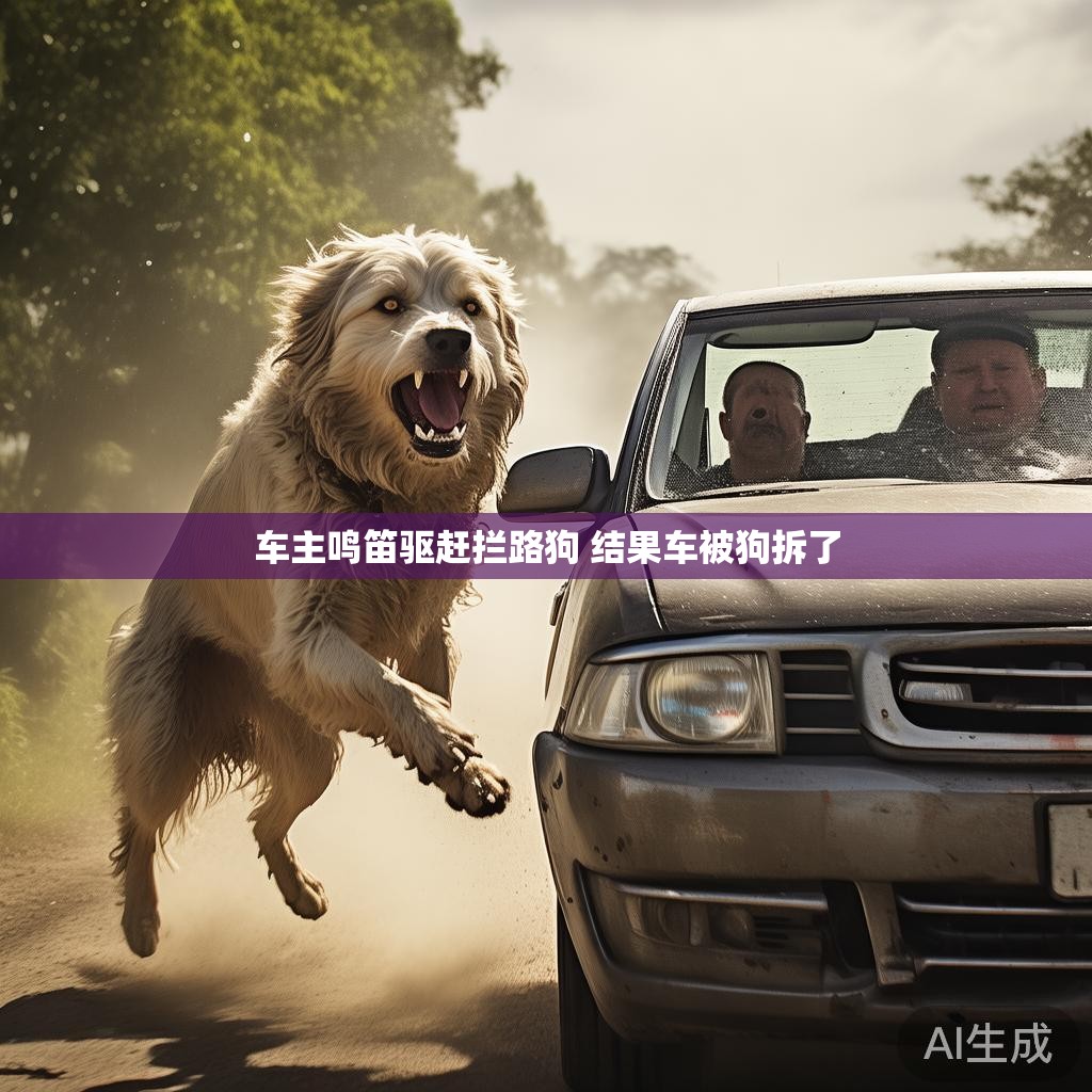 车主车辆惨遭狗群拆解