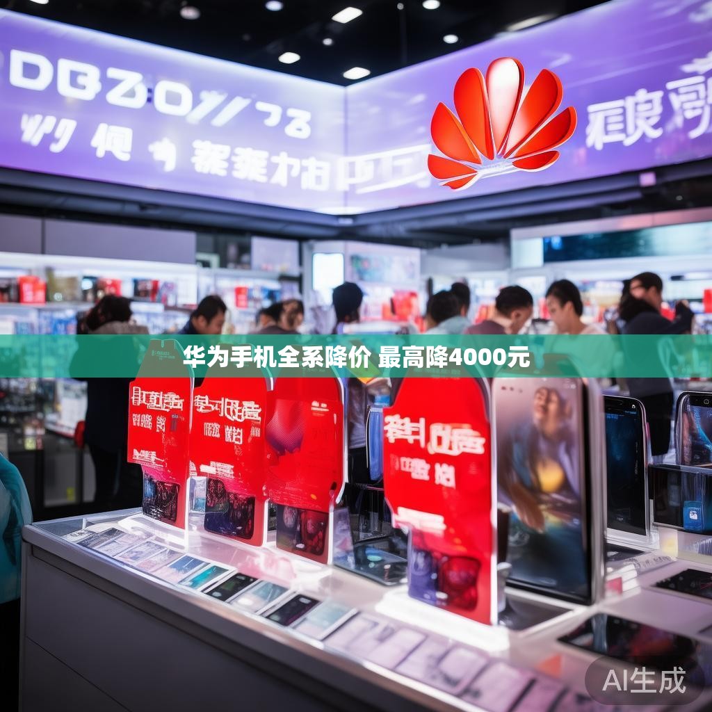 华为手机全系降价,消费者福音来袭 华为手机全面降价,最高降幅达四千元