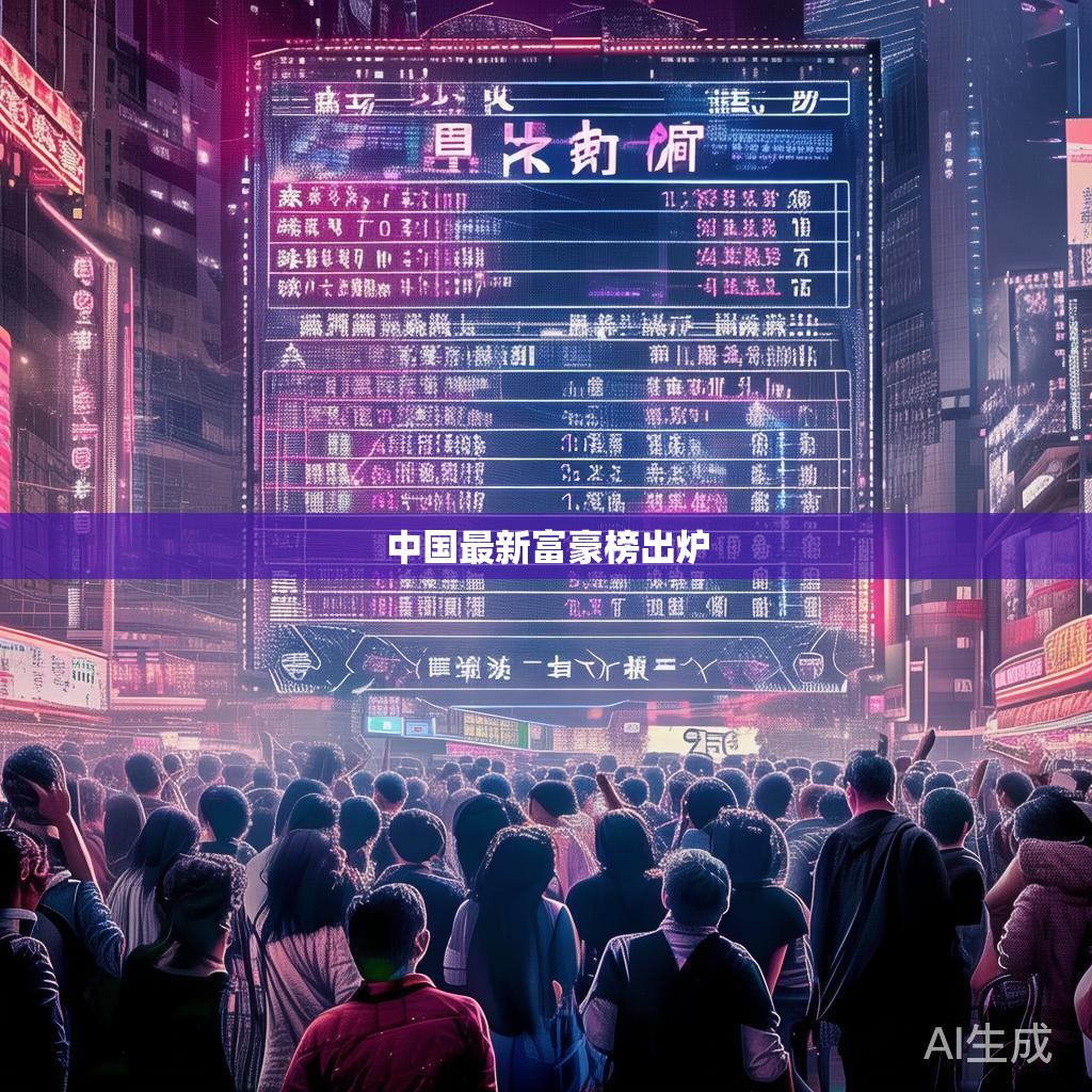 中国最新富豪榜出炉