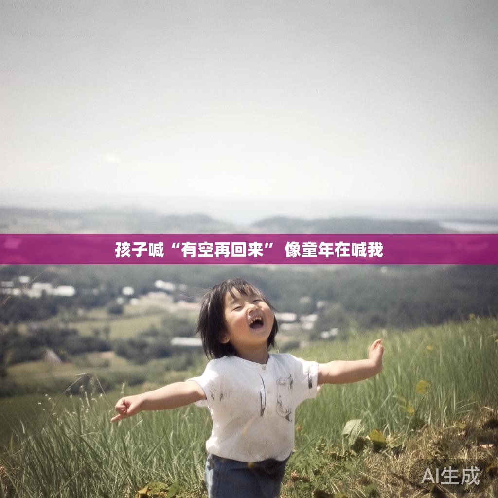 孩子喊“有空再回来” 像童年在喊我 孩子喊“有空再回来” 像童年在喊我
