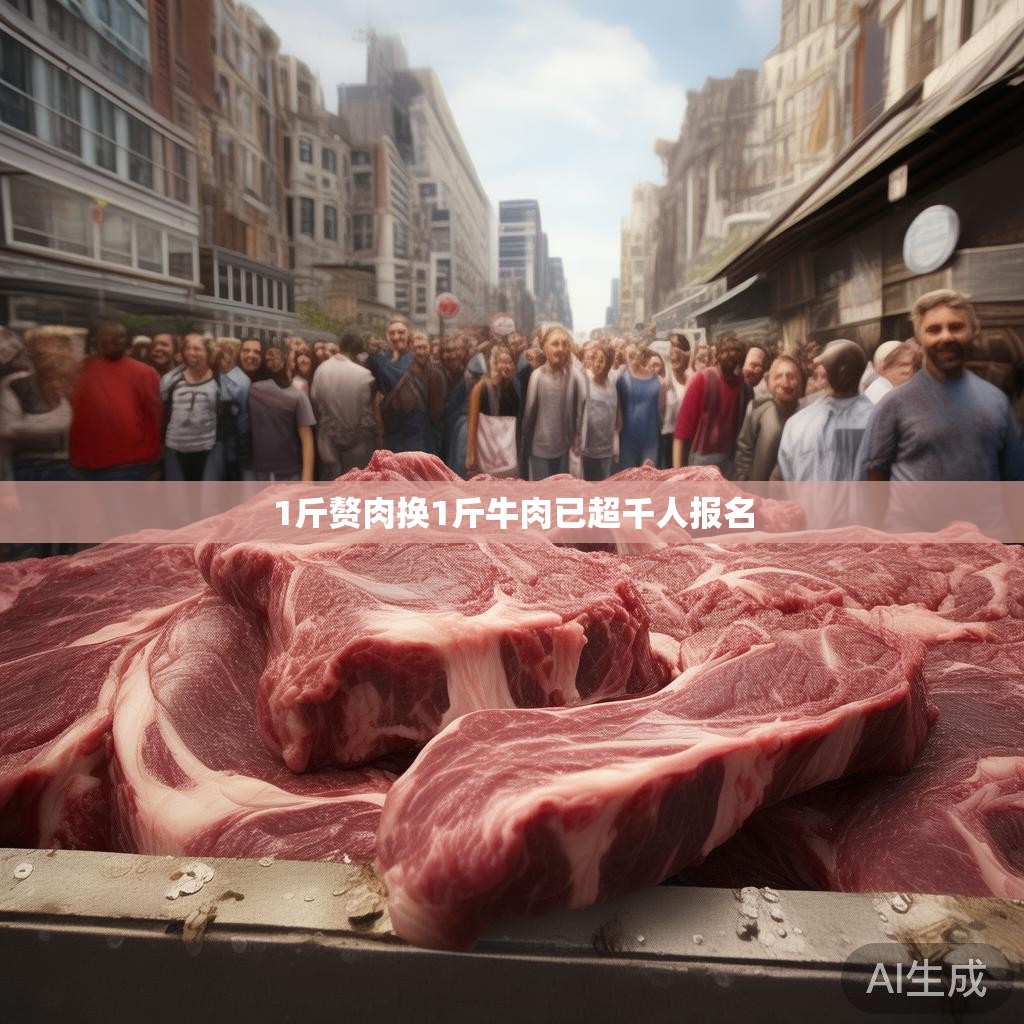 1斤赘肉换1斤牛肉已超千人报名